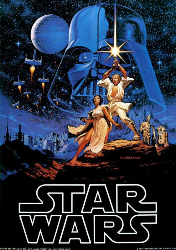 star wars original cinema poster