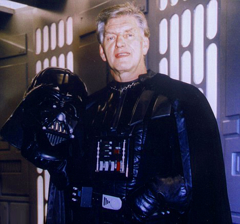 Darth Vader before the voice over