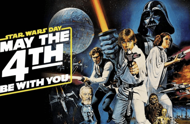 May the 4th be with you! Happy Star Wars day!