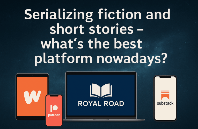 Serializing fiction and short stories – what’s the best platform nowadays?