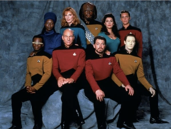 Star Trek Next Generation Crew