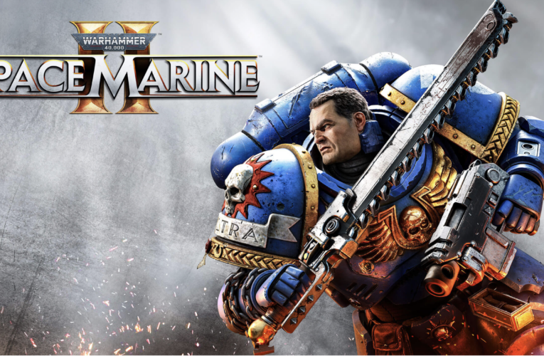 Space Marine 2: Being an eight-foot tank with a chainsword is great fun